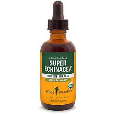 Herb Pharm Certified Organic Super Echinacea Liquid Extract Drops - 1 Oz