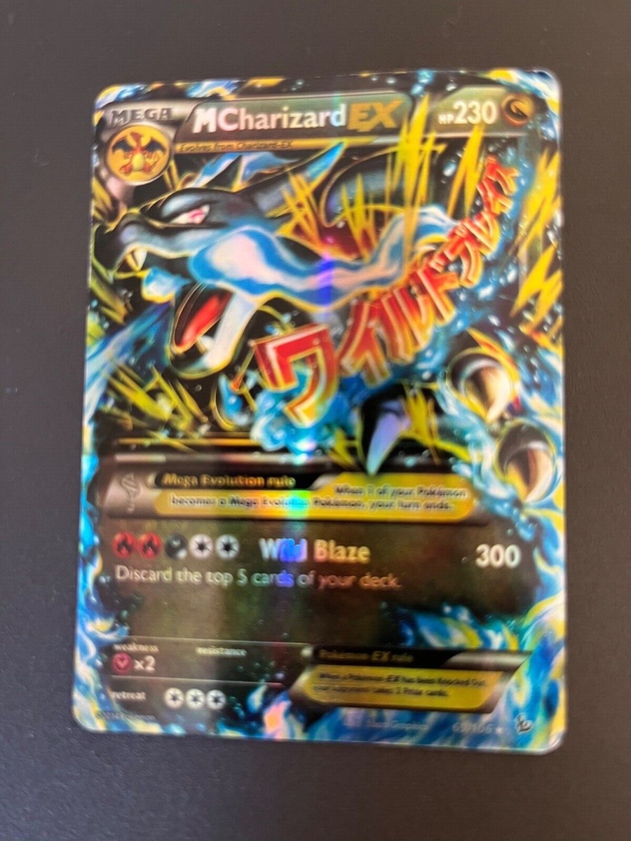 2014 Mega Charizard Ex 108/106 Secret Rare Holo foil POKEMON TCG