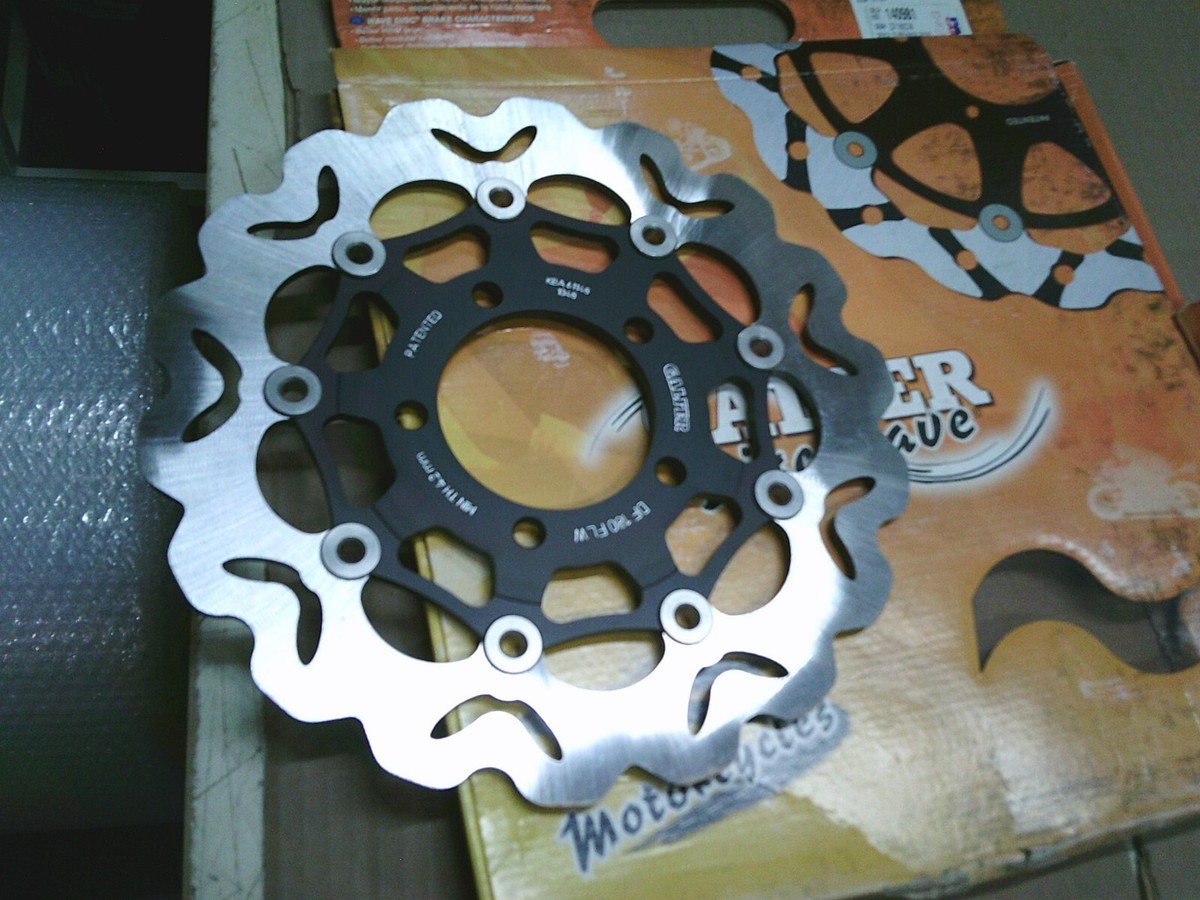 バイイー WAVE BRAKE ROTOR - FRONT - ZX6R ZX6RR 2003-04 / VERSYS 2008-11