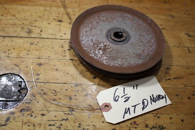 Craftsman 580961 Murray 580961MA  6.5'' OD Snowblower Narrow Belt Pulley .67'' ID 