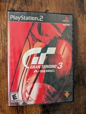 Gran Turismo 3 A-Spec (PS2 PlayStation 2) - Black Label, Not for Resale - CIB