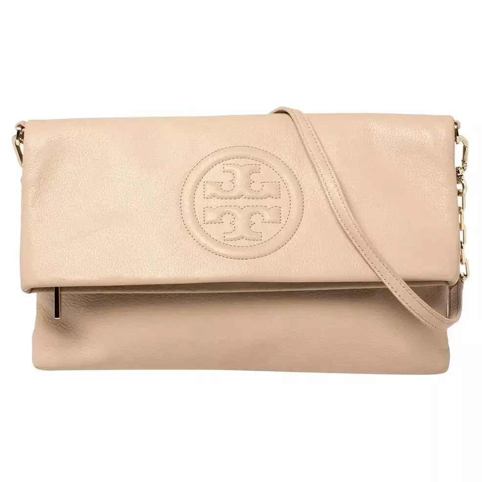 Tory Burch Thea Fold-over Cross-body in Brown