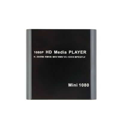 Mini HDMI Media Player 1080P HDD RM RMVB DIVX AVI MKV USB SD MPEG JPEG MOV SDHC