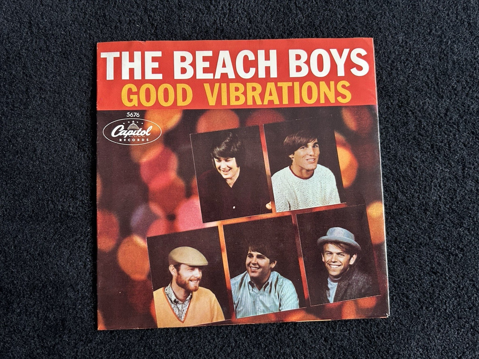 Beach Boys Good Vibrations Picture Sleeve 45 CAPITOL Vinyl Single  