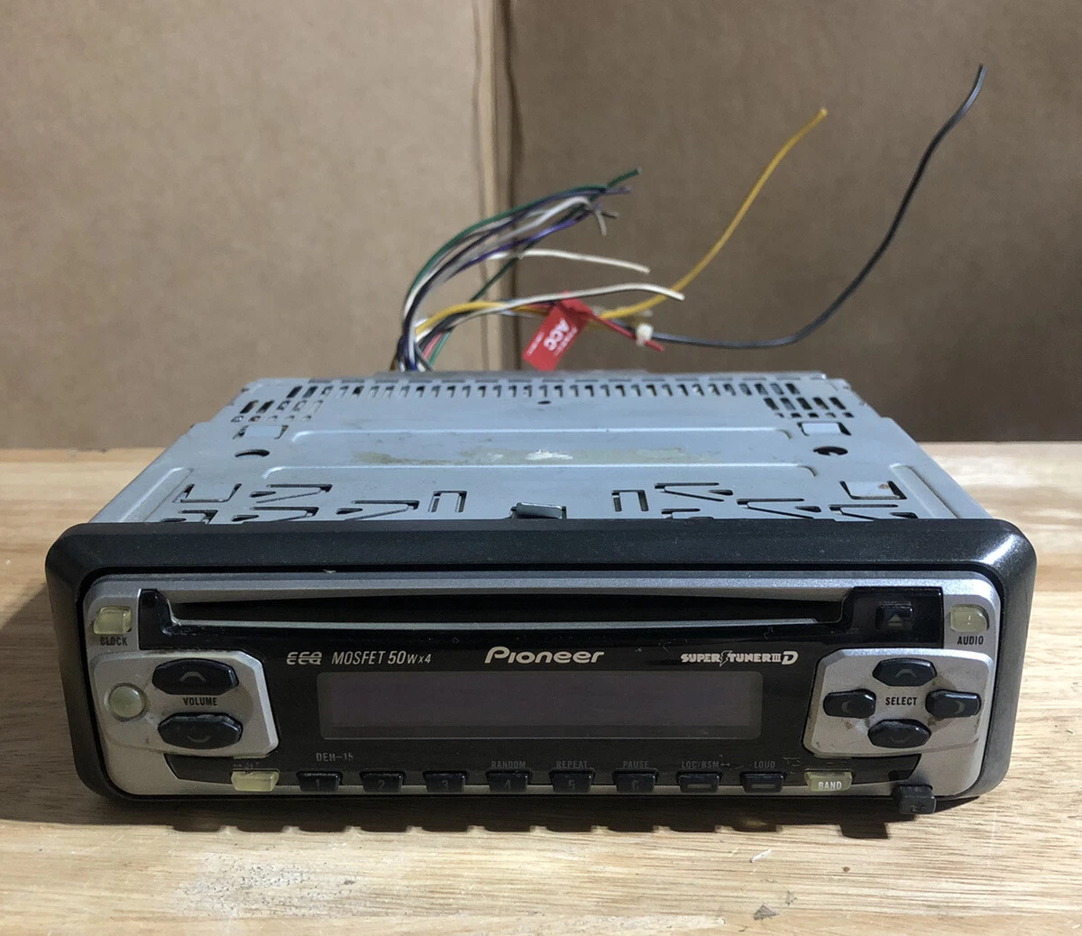 Pioneer Mosfet 50wx4 Aux Input