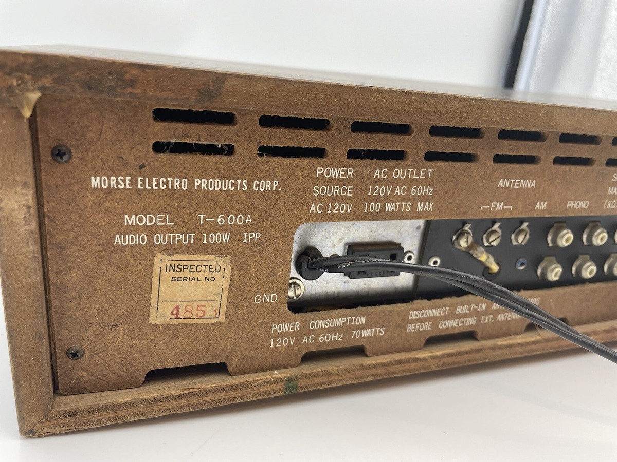 VTG Electrophonic 8 track player T600 As Is! Parts *READ* | eBay