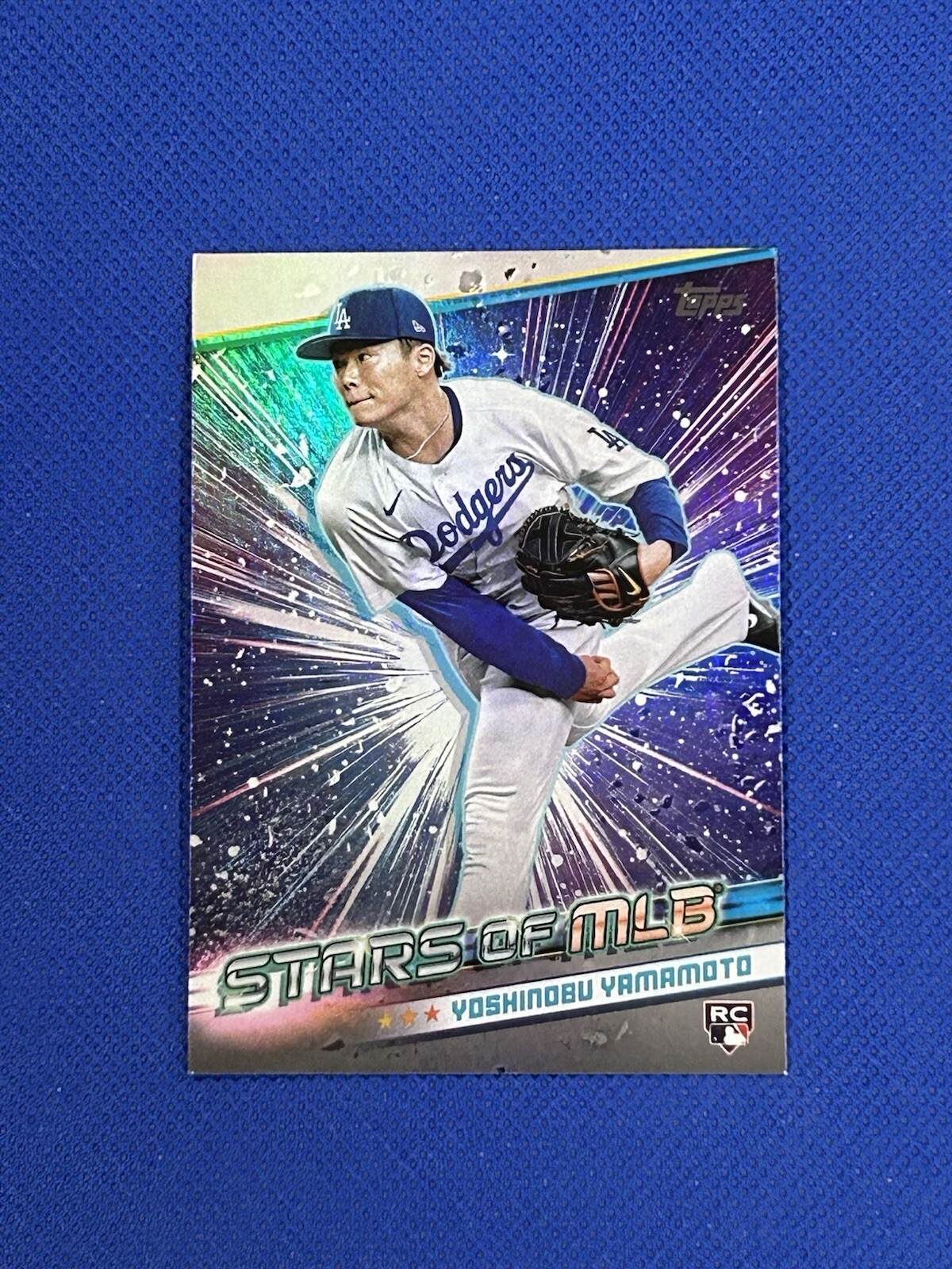 Yoshinobu Yamamoto 2024 Topps Baseball Stars of MLB Rookie Card Rc #smlb-57 Card