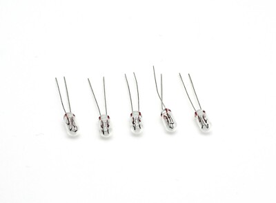 5PCS KH wire terminal 14V1.4W car Meter lamp sound lamp OD 4MM  3200k