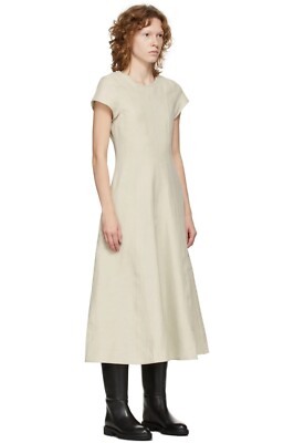 Toteme Linen Classic MIDI Dress NWT $680 | eBay