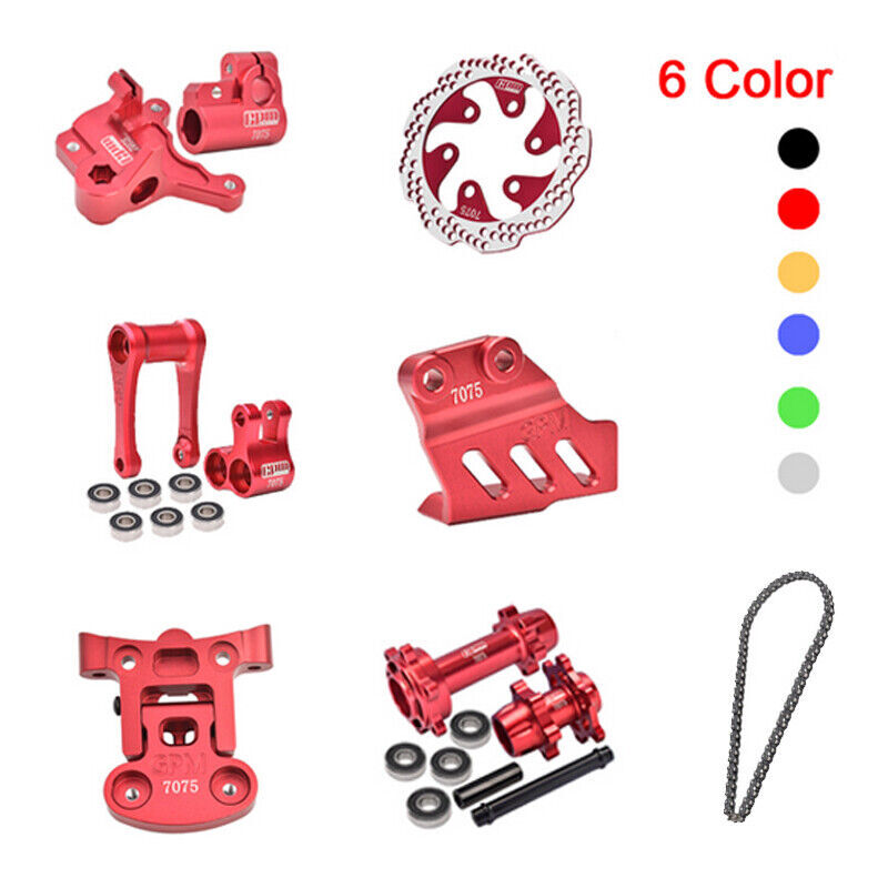 Losi 1/4 スペアパーツ Aluminium Alloy Upgrade Parts Set For LOSI 1/4 Promoto-MX