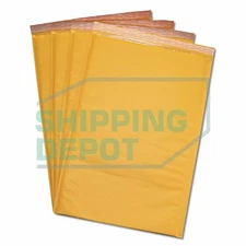 50 #6 12.5x19 Kraft Bubble Mailers Self Seal Envelopes 12.5"x19" Secure Seal
