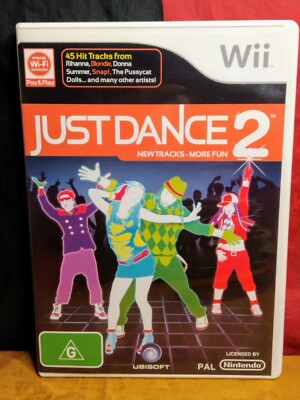 Just Dance 2 (Nintendo Wii PAL, 2010, Ubisoft) - Includes Manual