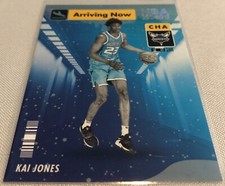 2021-22 Hoops Basketball Kai Jones Charlotte Hornets Arriving Now Rookie #10