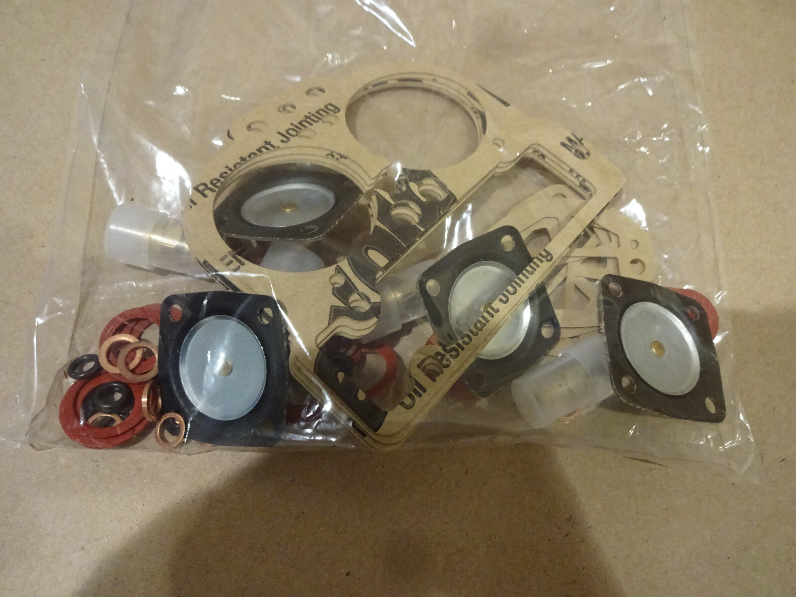 Ferrari Carburetor Repair Kit For All 4 Carbs (40 DCNF CARBS) P/N 30809080