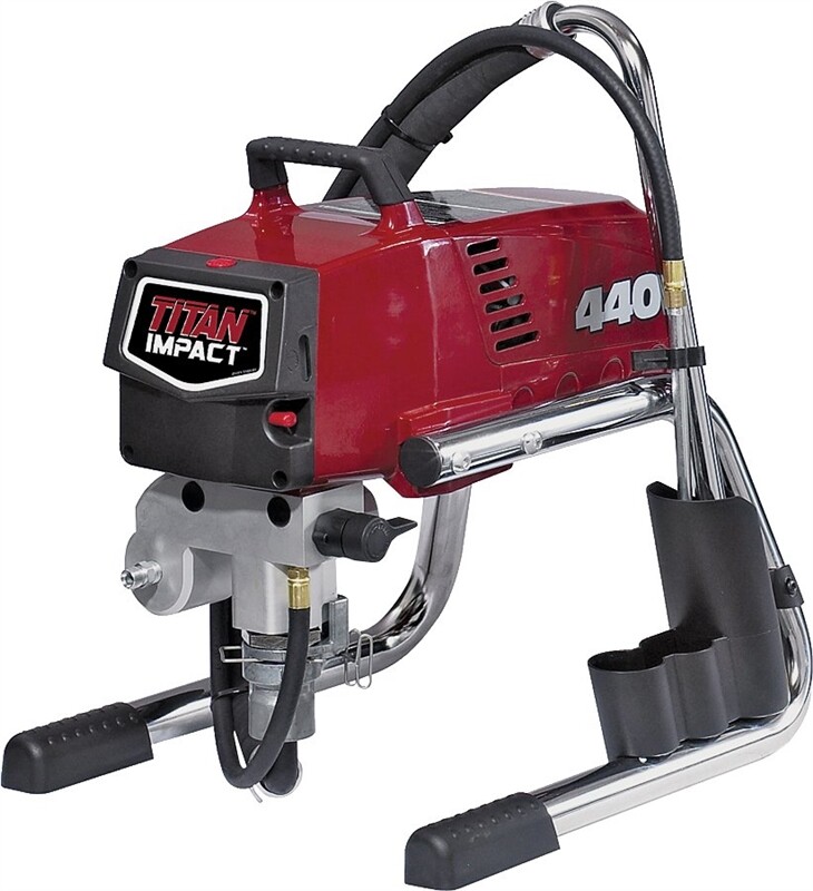 NEW WAGNER Titan 805000E Impact 440 Skid Airless PAINT Sprayer Complete eBay