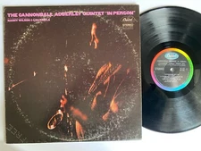 Cannonball Adderley Quintet - "In Person" LP - Capitol St 162 - 1969 Promo - VG+