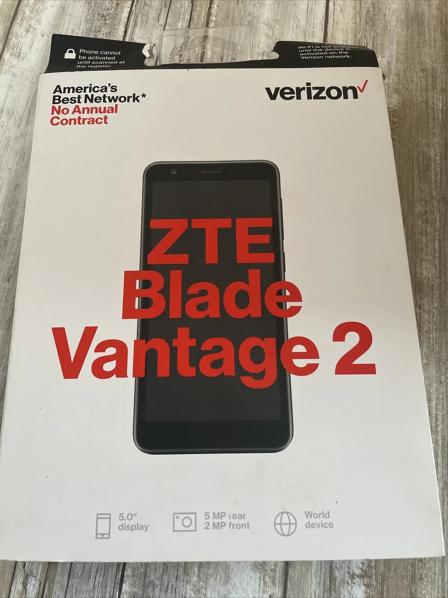 Brand New Black Verizon ZTE Blade Vantage 2 -16GB 5" Prepaid Smart Phone  Opened 885913107622 | eBay
