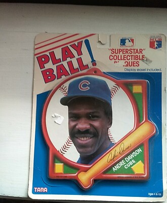 1989 PLAY BALL Tara Superstar Plaques MLB Andre Dawson | eBay