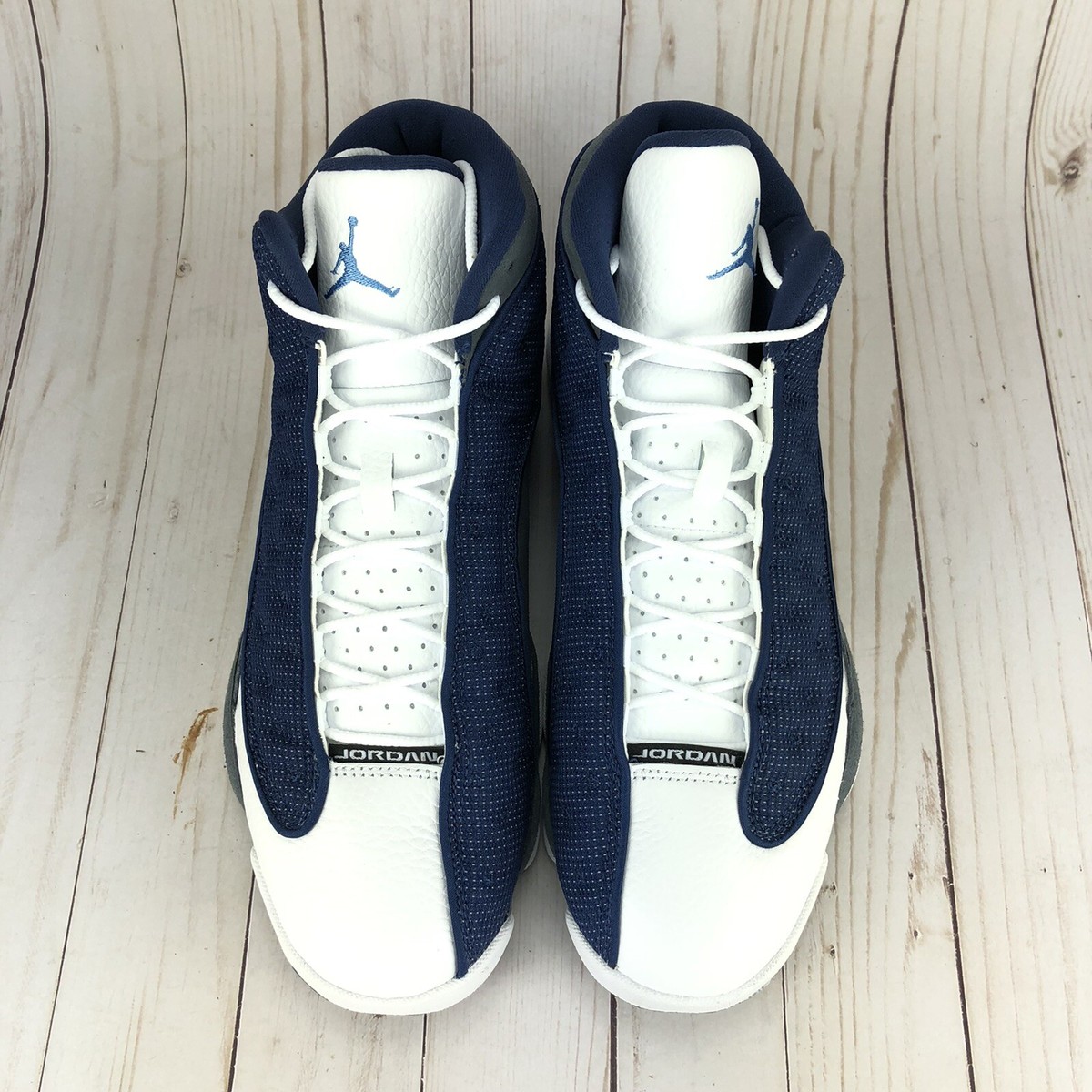 Nike Air Jordan 13 Retro Flint 2020 Shoes Sneakers White Blue Gray