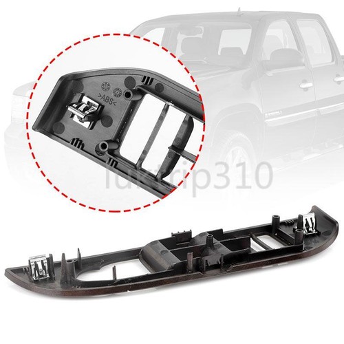 Left Driver Door Window Switch Bezel Panel Cover For Chevy GMC Sierra 2007-2009 - Picture 8 of 14