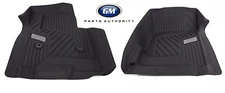 2014-2018 Chevrolet Silverado Front Floor Liners 84185470 Black Genuine OEM GM