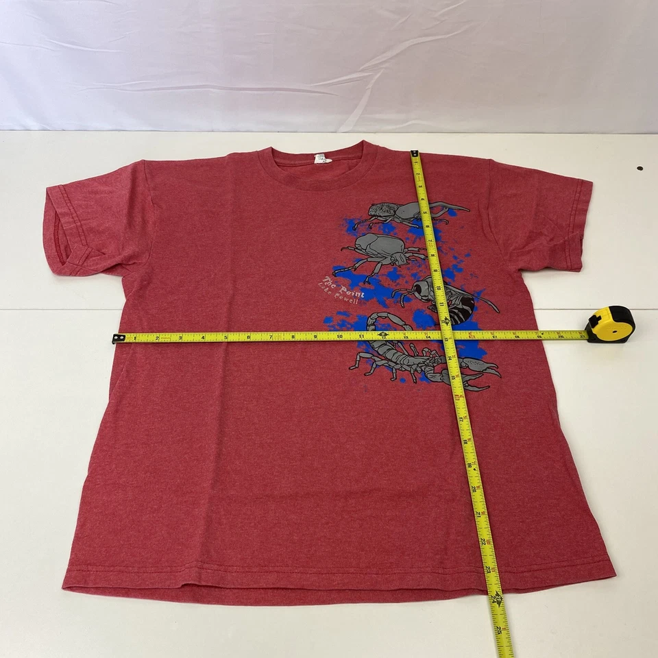 Camiseta Lake Powell Utah Jóvenes Niños XL Extra Grande Roja Azul Bichos Manga Corta Foto 2 de 4