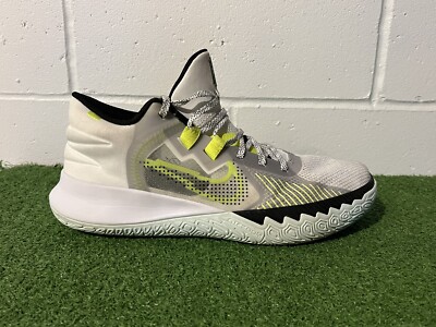 Nike Mens Size- 11.5 Kyrie Flytrap 5 White/Volt Basketball