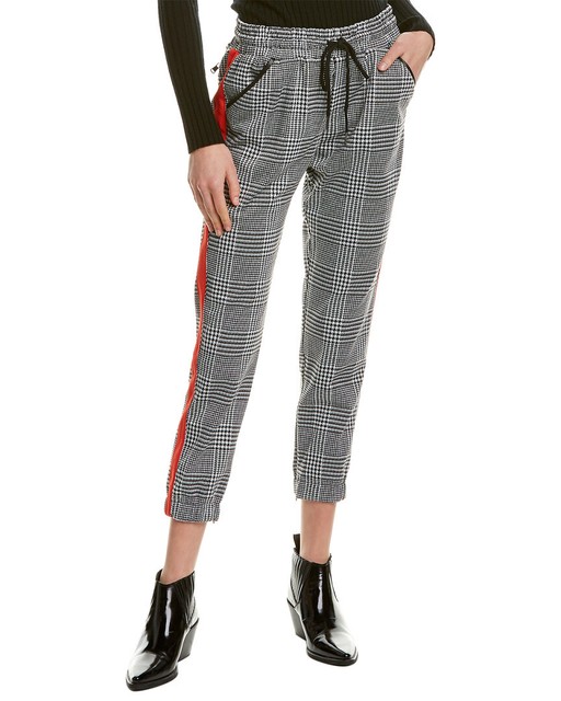 David Lerner Slim Track Jogger Pant Women's Black S for sale online | eBay