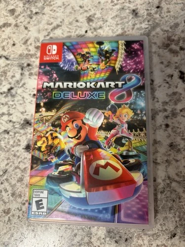 Mario Kart 8 Deluxe Edition Nintendo Switch - CIB COMPLETE TESTED
