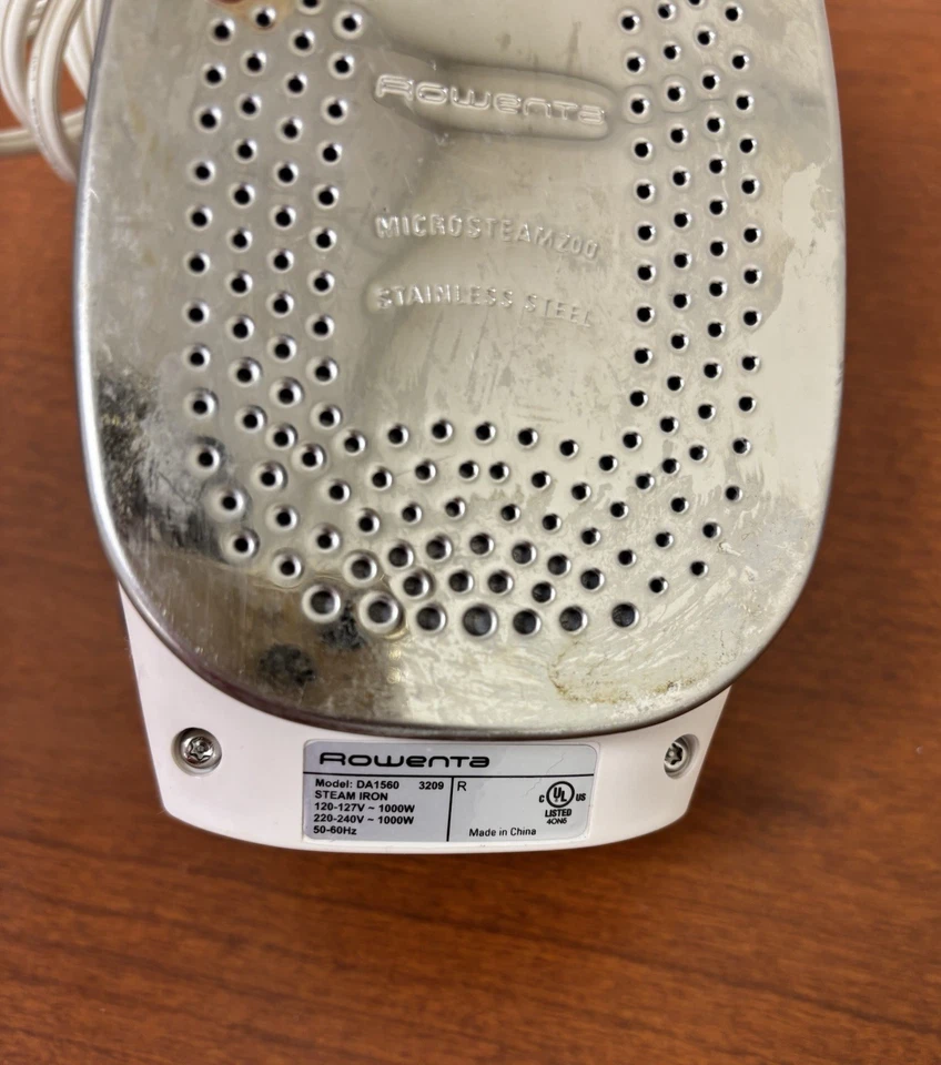 Rowenta первого класса компактный путешествий мини железа 120V-240V сухой/пар вертикальный пар - Изображение 3 из 4