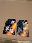 Kenner Star Wars Power of the Force R2-D2 Action Figure 1995 + Luke Skywalker