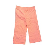 Vintage Toddle Time JCPenney Pink Grid Elastic Waist Pants Size 2T Made in USA