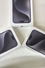 OEM Apple iPhone 15 Promax Black Color Empty Box  Lot of 3  No Phone Included