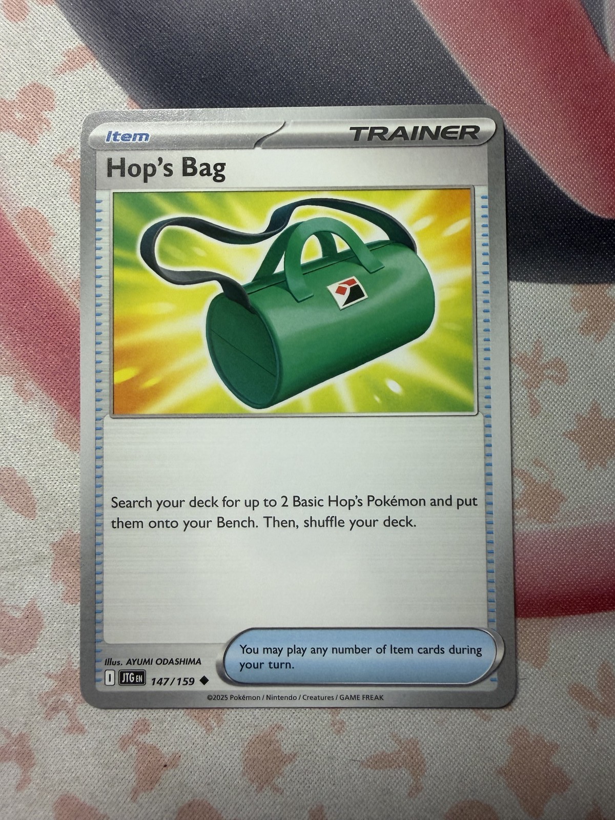 Hop's Bag Uncommon SV09: Journey Together 147/159 NM English Pokemon Card