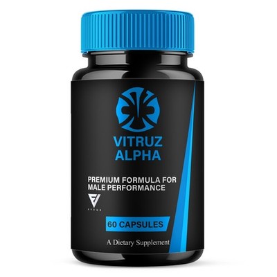 Vitruz Alpha Advanced, VitruzAlpha Male Support Formula (60 Capsules)