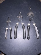 Mac Tools Adjustable Snap Ring Pliers Internal External Retaining Lot Of 3 Mac Tools Adjustable Snap Ring Pliers Internal External Retaining Lot Of 3