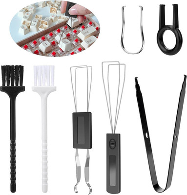 Keycap Puller 7 Stücke, Tastenkappen Entferner Werkzeug Set, Abzieher Switches R