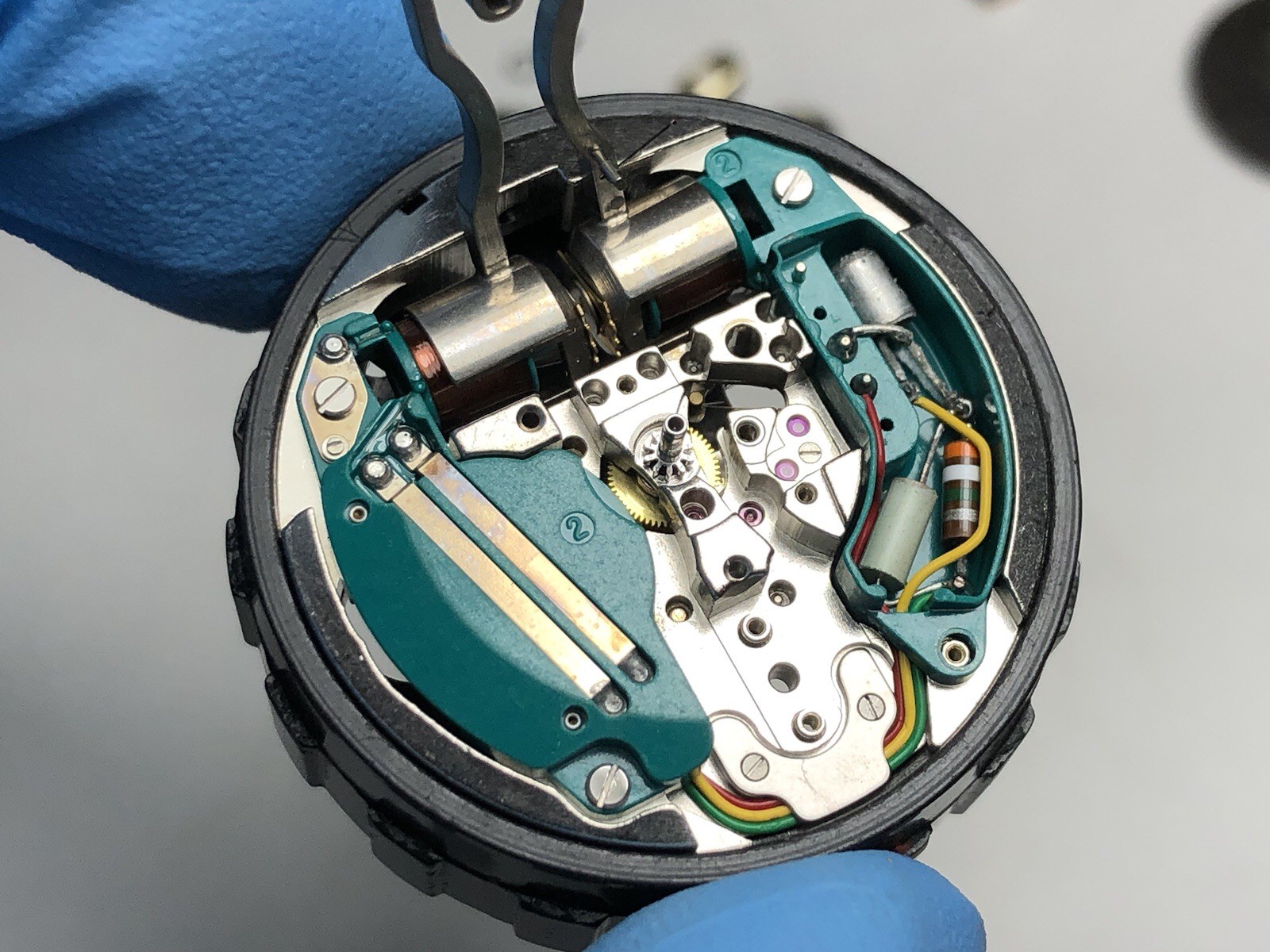 Restored 1966 Bulova Accutron Astronaut GMT Tuning Fork 214HN Men's Watch