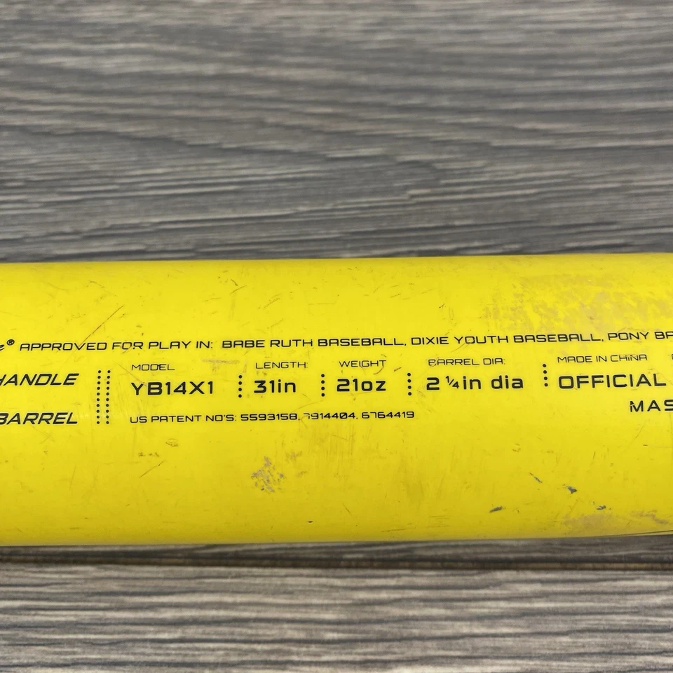 2014 Easton XL1 YB14X1  31” 21oz 2 1/4" Dia USSSA Composite Youth Baseball Bat - Image 3 of 4