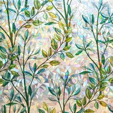 Window Film 3D Static Cling Window Film, No Glue Heat Control 96 UV Blocking