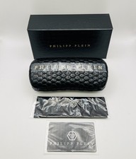 Philipp Plein Eyewear Case Sunglasses Black Hard Shell New