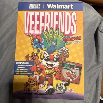 New Sealed Veefriends NYCC 2025 Exclusive Comic Book & Stickers Walmart sealed