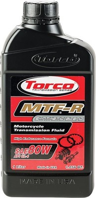 Torco MTF-R 80W Motorcycle Transmission Fluid