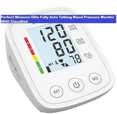 #ad #ad Perfect Measure Elite Fully Auto Talking Blood Pressure Monitor WHO Classified $60.35