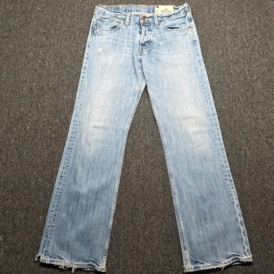Hollister Vintage Men s Jeans 32x32 Hermosa Low Rise Bootcut Button Fly Y2K