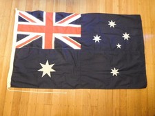 A WW2 1942 dated Australian Blue Ensign AIF military arrow flag.
