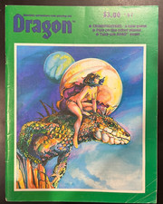 The Dragon Magazine 47 vol 6 no 9 March 1981 TSR Vintage D D Fantasy w/ game