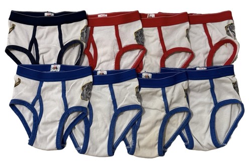 Vintage 1996 Fruit Of The Loom Kazaam Shaq Boys Briefs Size 6 Underwear Lot of 8 - Picture 2 of 18