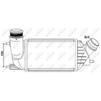 Nrf 30242 LadeluftküHler TurboküHler Intercooler Llk KüHler Ladeluft