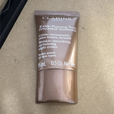 Clarins Extra-Firming Nuit Firming Wrinkle Smoothing Night Cream Face 0.5 oz